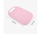 Chopping Block Food Grade Non-Slip 4 Colors Kitchen Cutting Board for Kitchen Pink