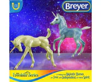 Breyer Horses Zoe & Zander Unicorn Foals 1:12 Classic Scale 62206
