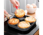 Frying Pot Convenient Fast Heating 4 Cup Anti-scalding Crepes Pan for Kitchen Universal
