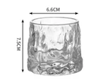 Drinking Glasses Creative Smooth Brim Delicate Transparent Tumbler Glass Mug for Wine 3