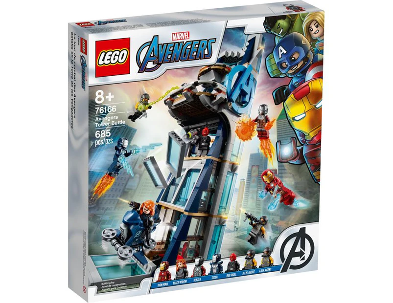 LEGO Marvel Avengers Tower Battle 76166