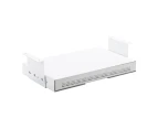 Desky Ultra Slim Under Desk Drawer - White