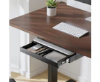 Desky Ultra Slim Under Desk Drawer - Black
