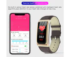 MELANDA Women Smart Watch 1.14&quot; IP68 Waterproof Heart Rate Smartwatch Men Fitness Tracker Watches Clock PK X3 S2 For Android IOS - Mesh Black