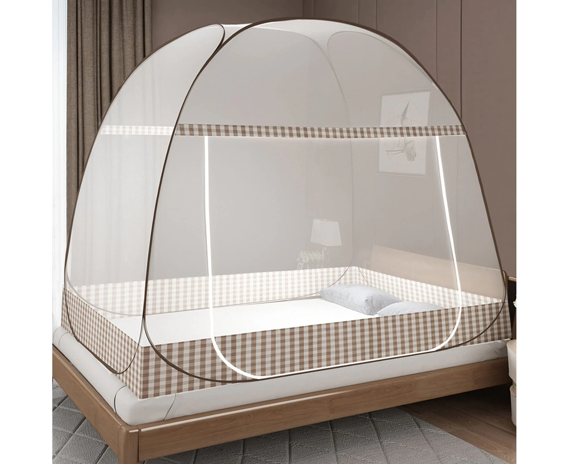 Mosquito net, folding bed, foldable mosquito net, portable travel mosquito net, mosquito repellent camping tent, fine mesh