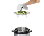 OXO 20cm Good Grips Stainless Steel Steamer w/ Extendable Handle