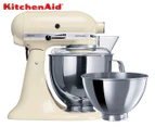 KitchenAid KSM160 Artisan Stand Mixer - Almond Cream 5KSM160PSAAC