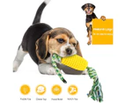 Beewarm Indestructible Dog Toys Corn Cob Durable Dog Toothbrush Toys for Aggressive Jaws Dogs Dental Care Teeth Cleaning