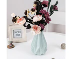 Plastic Shatter-proof Flower Pot Vase Modern Study Room Hallway Wedding Decor-Green