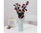 Plastic Shatter-proof Flower Pot Vase Modern Study Room Hallway Wedding Decor-Green