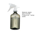 500ml Plant Spray Bottle Wear Resistance High Capacity Plastic Household Watering Cans for Garden-Star Sky Grey