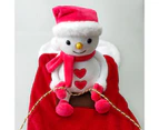 Pet Christmas Clothes Cute Fashionable Soft Funny Comfortable Dress Up Cotton Christmas Holding Gifts Pet Outfit for Labrador - 3