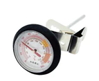 Food Thermometer Double Scale Value Practical Safe Heat Resistant Oven Thermometer Household Supplies Black