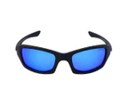 Mangrove Jacks Dog Collar C8 Matte Black / Ice Blue Revo Polarised Lenses