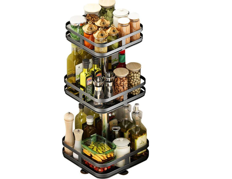 Viviendo Pantry Kitchen Sauce/Spice Rack with drawers