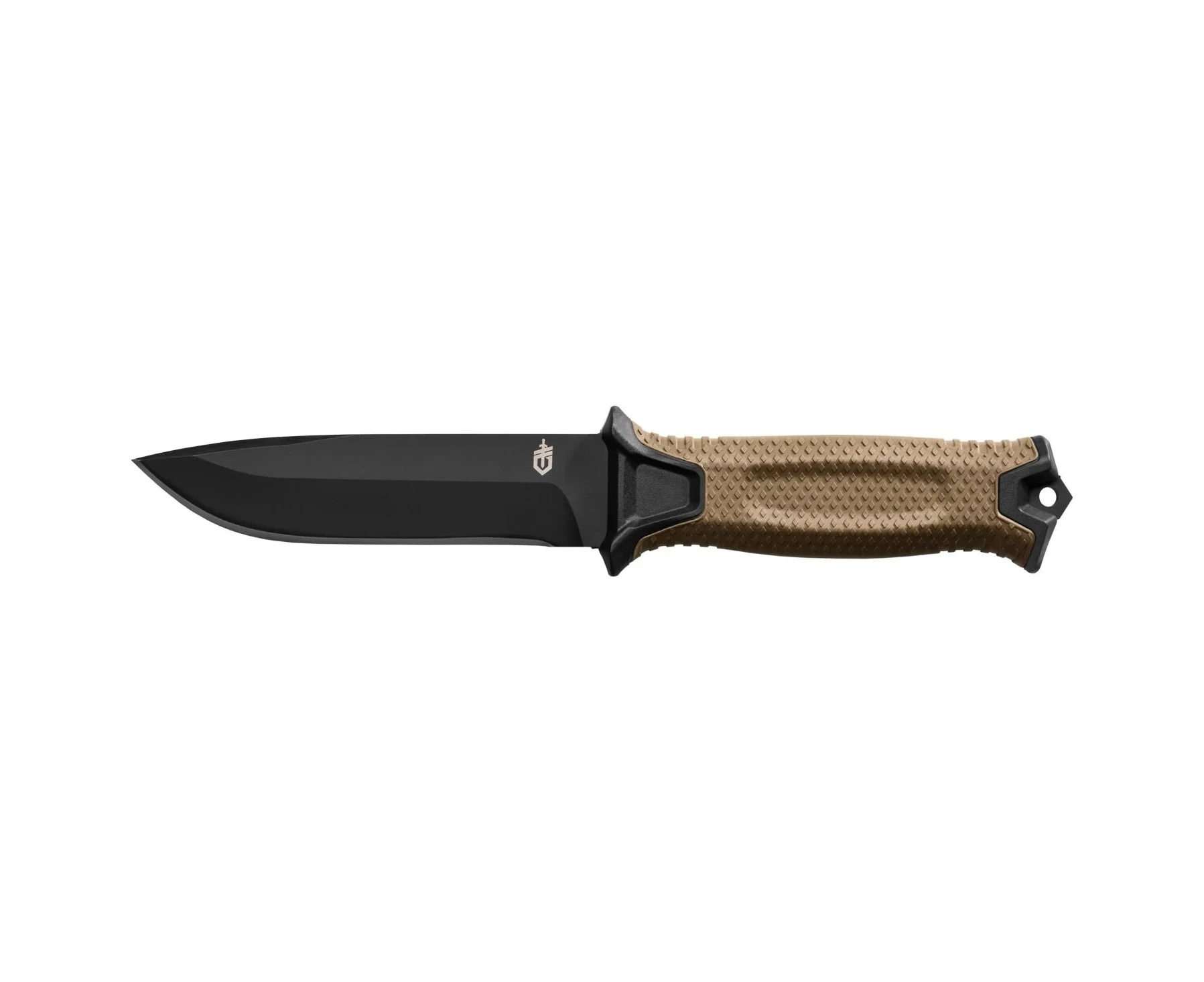 Gerber USA Made StrongArm Fixed Blade Fine Edge Knife Coyote Brown