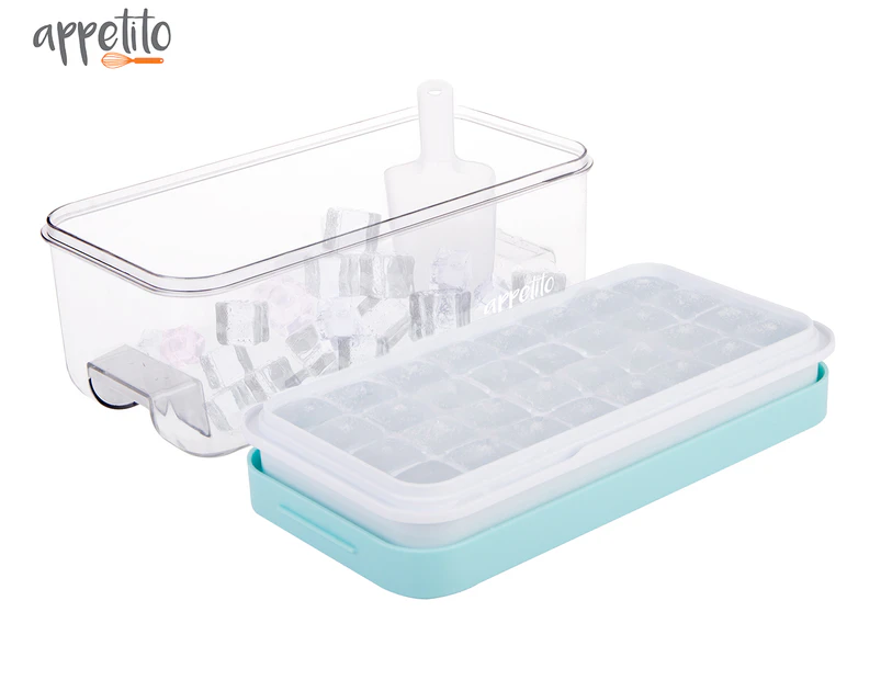 Appetito 32 Ice Cube Tray & Storage Box