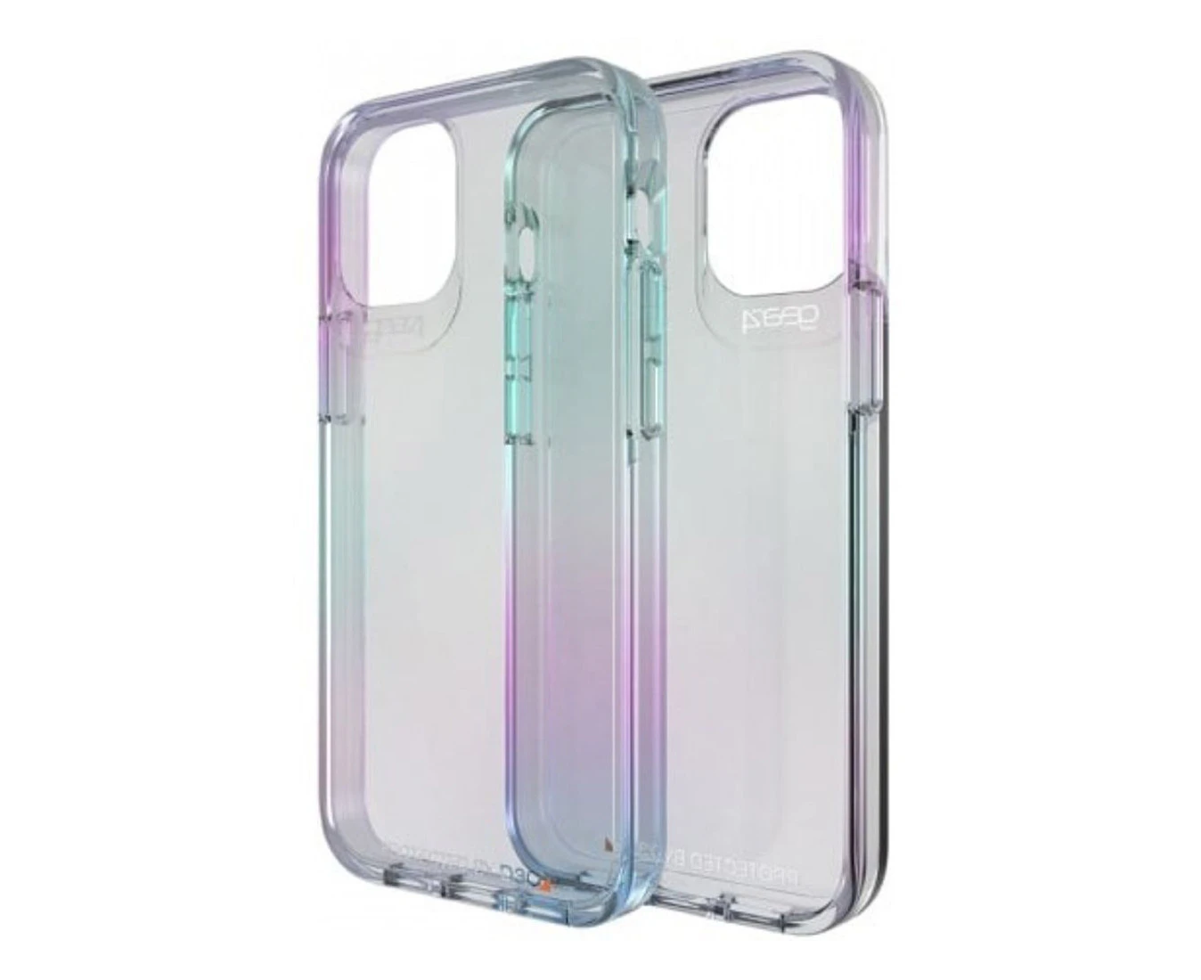 Gear4 D3O Crystal Palace Case - For iPhone 12 mini 5.4" - Iridescent