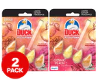 2 x Duck Active Foam Toilet Cleaner Limited Edition Cosmic Peach 38.6g