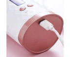Fresh Body Portable Ceramic Auto Rotating Cordless Hair Curler - White with Ceylinn Keratin Seal Gloss Serum 100 ml