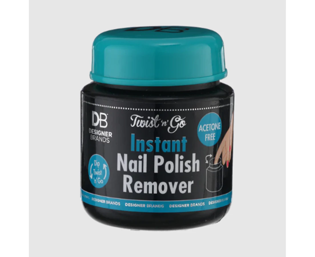 DB Cosmetics Twist N Go Instant Nail Polish Remover (Acetone Free)