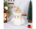 2Pcs Christmas Gnome Doll Old Man Snowman Doll Merry Christmas Decorations