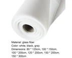 Anti Bug Net Effective DIY Glass Fiber Screen Mosquito Bug Room Curtain Mesh for Indoor-White 80*120cm