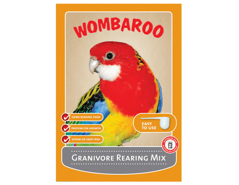 Wombaroo Granivore Rearing Mix Bird Food Powder 250g
