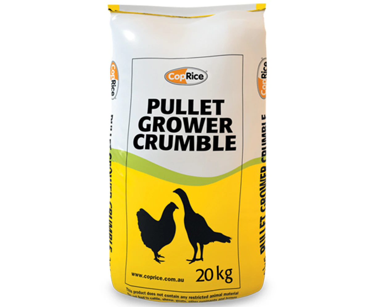 CopRice Pullet Grower Crumbles Replacement Laying Hen Feed Birds 20kg