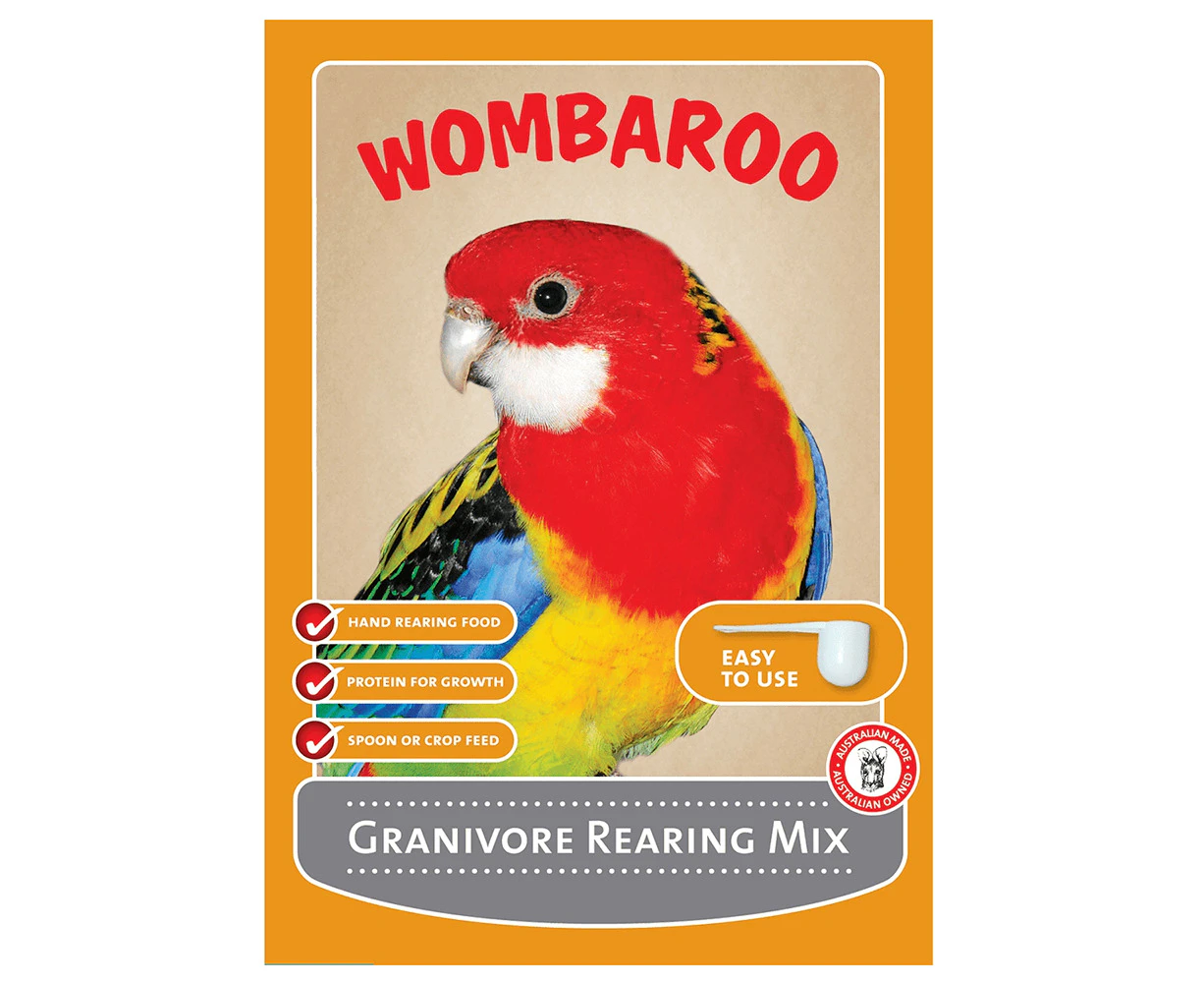 Wombaroo Granivore Rearing Mix Bird Food Powder 1kg