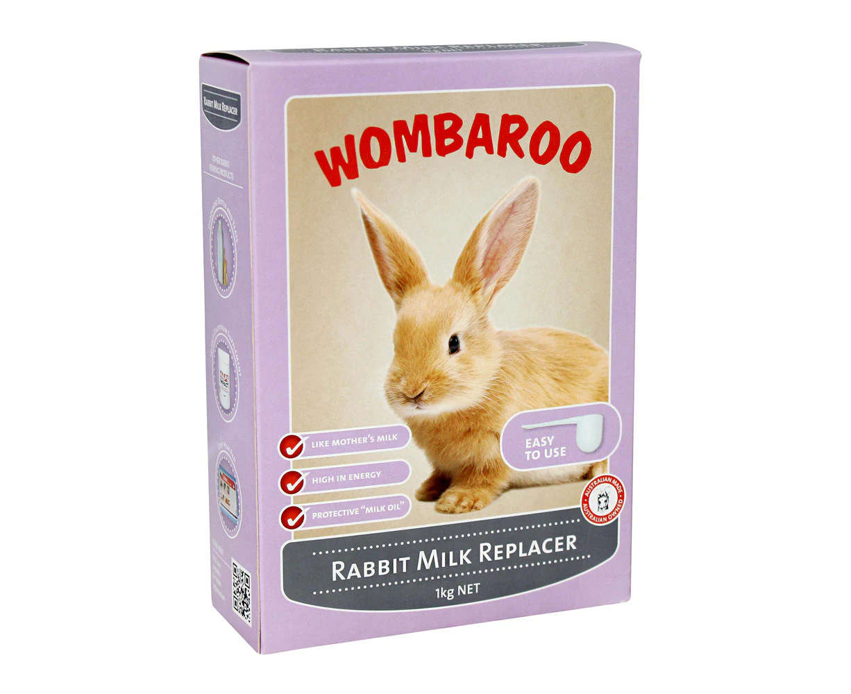 Wombaroo Baby Rabbit Kit Milk Replacer Substitute 1kg