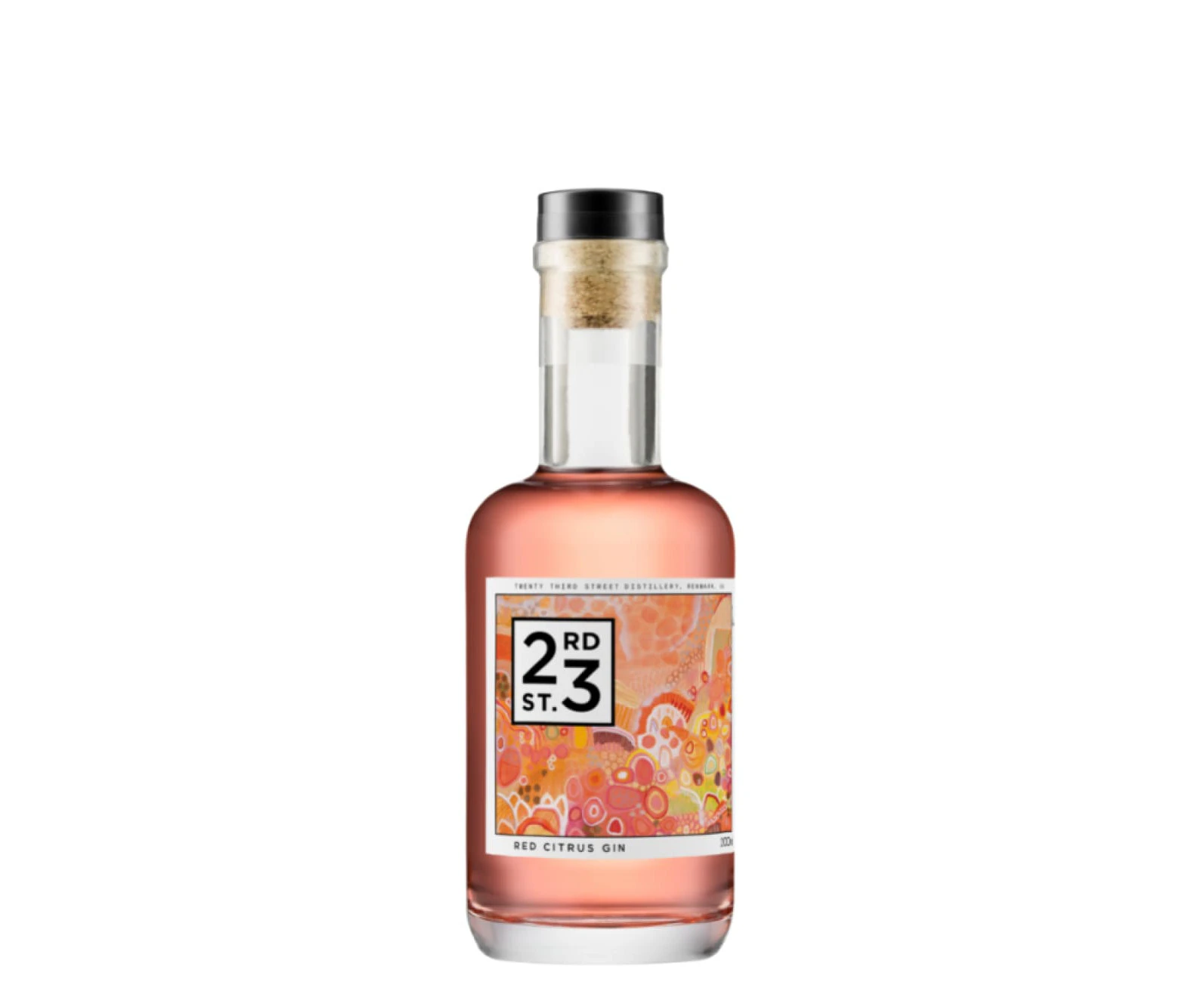 23rd Street Distillery Red Citrus Gin, 200ml 40% Alc.