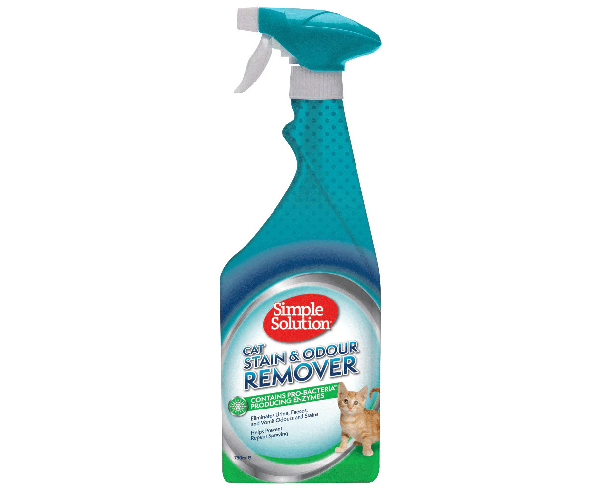 Simple Solution Cat Stain & Odour Remover Enzyme Spray - 750ml