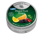 Cavendish and Harvey Sugar Free Mixed Fruit Drops 175g Tin Sweets Candy Lollies