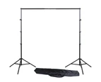 2.8m x 3m Heavy Duty Photography Studio Backdrop Stand Screen Background Support Stand Kit