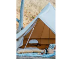 5M Commercial 8-12ppl Glamping Bell Tent Ultra Thick 360GSM Cotton Canvas Camping Tent