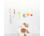 Cat Toy, Kitten Indoor Interactive Yarn Cat Ball with Bell Sports Bouncing Cat Toy