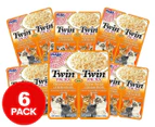 6 x 2pk Inaba Twin Packs Wet Cat Food Chicken Recipe In Chicken Broth 80g