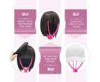 Wig Stand, Wig Head Stand for Multiple Wigs, 3 Pack - Pink