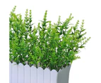 Sunshine Artificial Plants Bonsai Natural Realistic Lightweight Table Decor Fresh Keeping Fake Grass Bonsai for Desktop-Green