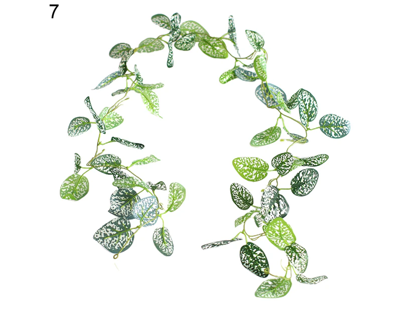 Sunshine Artificial Plant Simulated Wide Application Plastic Decorative Ivy  Green Fake Vine Decor for Home-7