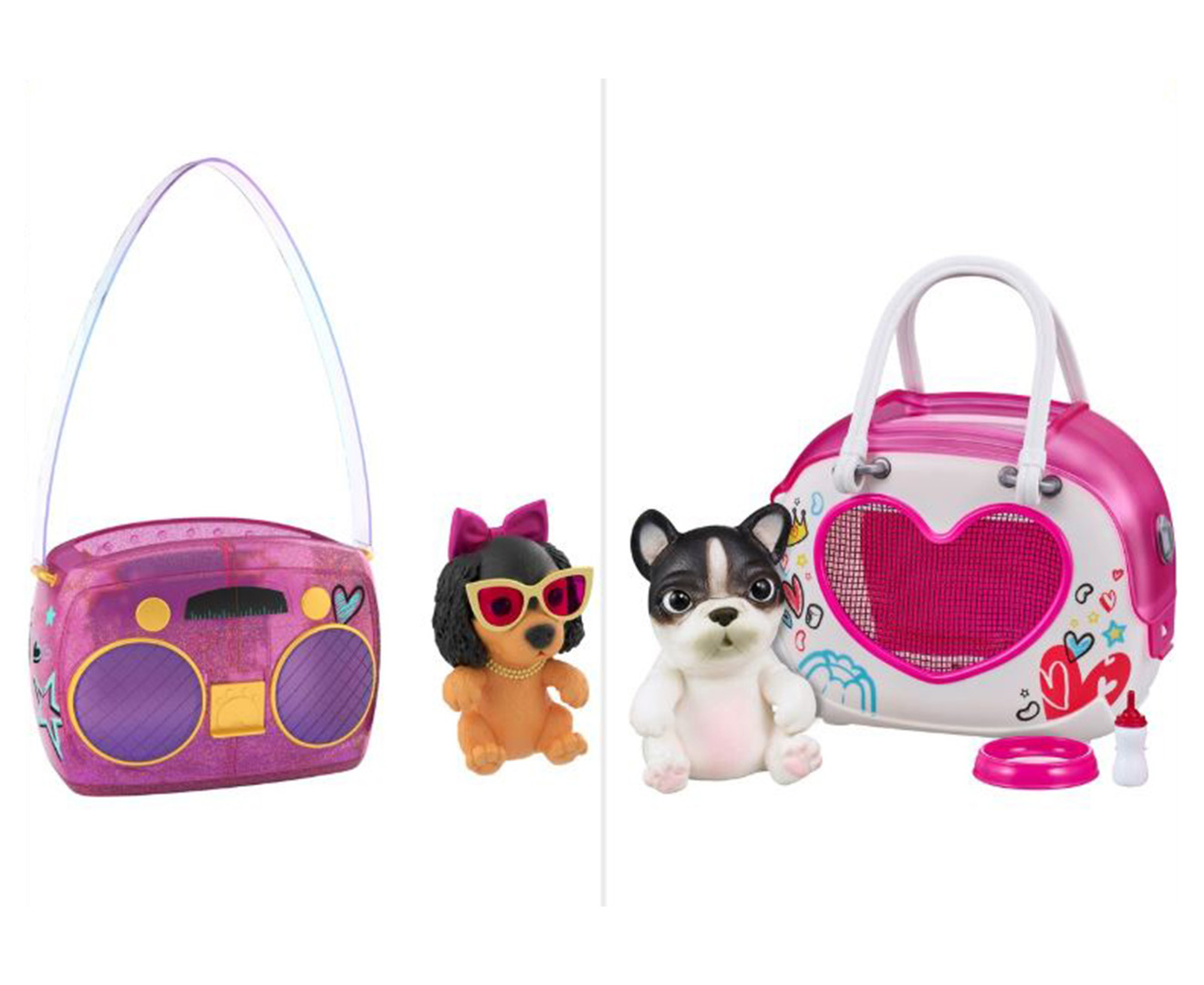 Little live omg pets bestie bag & sales puppy