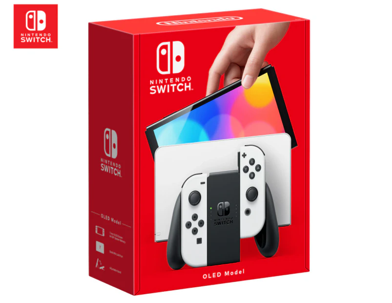 Nintendo Switch OLED Model Console - White