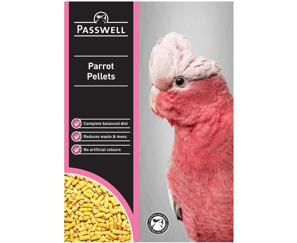 Passwell Parrot Essential Nutrients Pellets With Vitamin & Mineral 330g