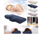 Butterfly Shaped Memory Foam Pillow Neck Protection Orthopedic