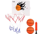 Mini basketball hoop, mini basketball hoop with balls and pump, office basketball hoop with suction cup
