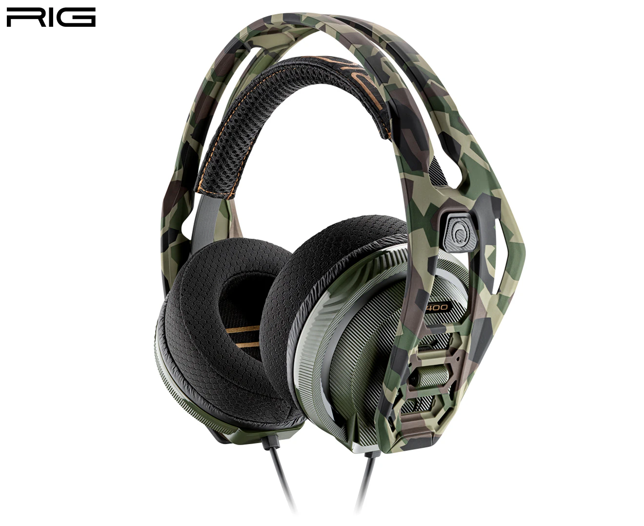 RIG 400 HA Wired Gaming Headset w/ 3D Audio - Forest Camo