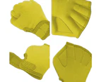 Swimming Gloves Fingerless - Yellowsport equipment