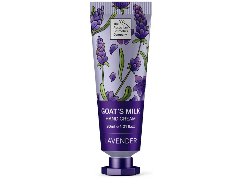 The Australian Cosmetics Company Goats Milk Hand Cream Lavender 30ml