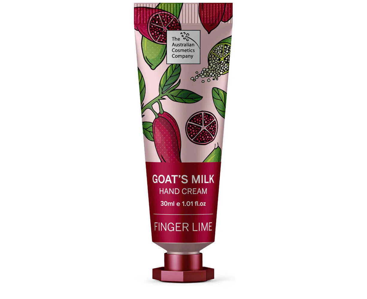 The Australian Cosmetics Company Goats Milk Hand Cream Finger Lime 30ml